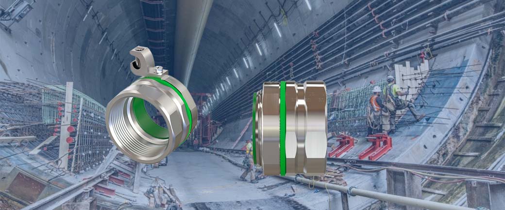 steel USA electrical fittings for infrastructure projects, tunnels, bridges, transit